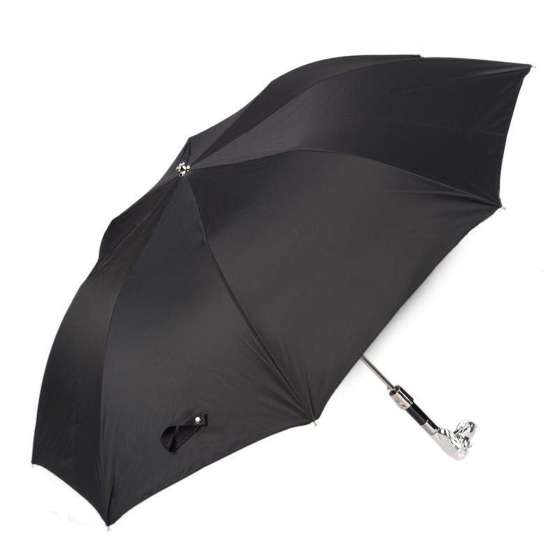 Silver Dog Folding Umbrella - Umbrella