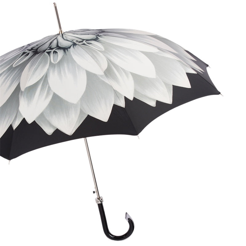 Silver Sunflower Umbrella - Umbrella