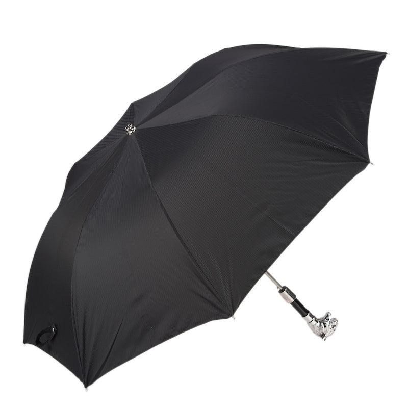 Silver Tiger Folding Umbrella - Umbrella