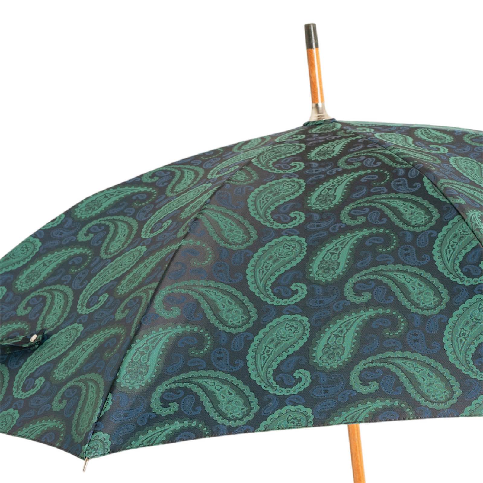 Turquoise Paisley Umbrella - Umbrella