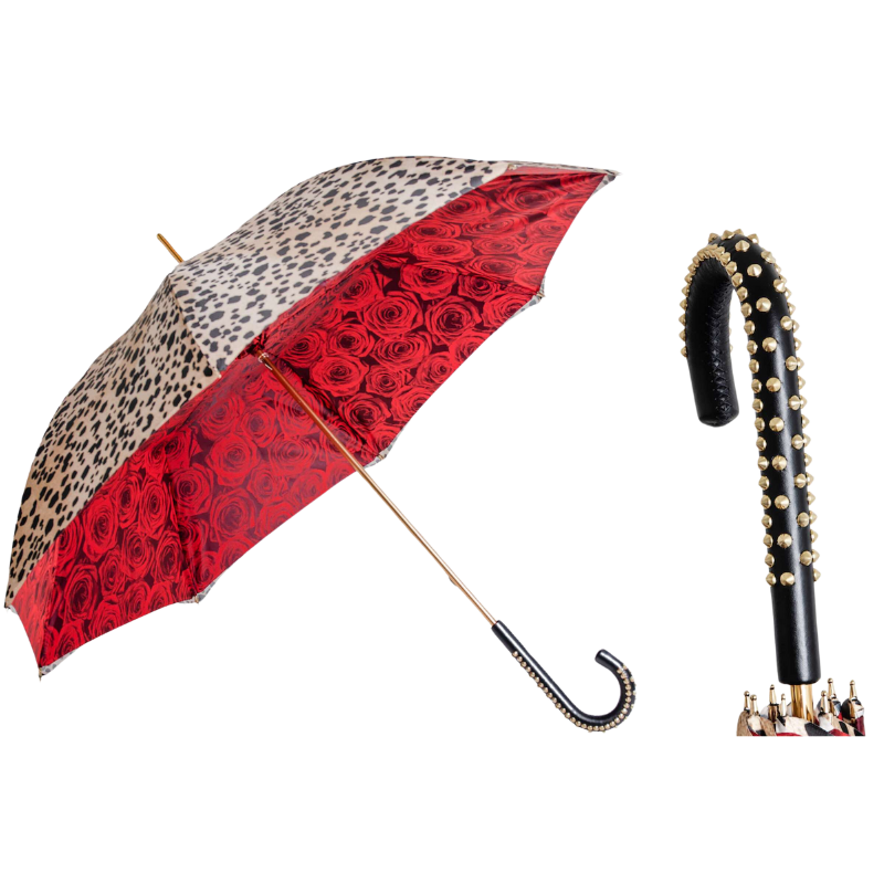 Umbrella Leopardo e Rose - Umbrella