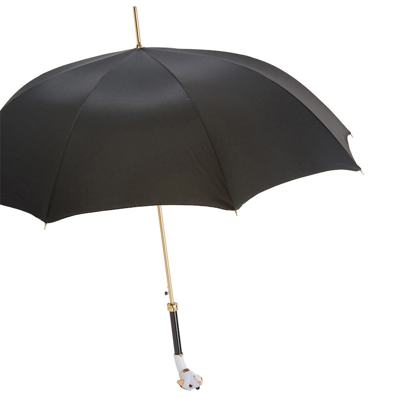 White Boxer Man Umbrella - Umbrella