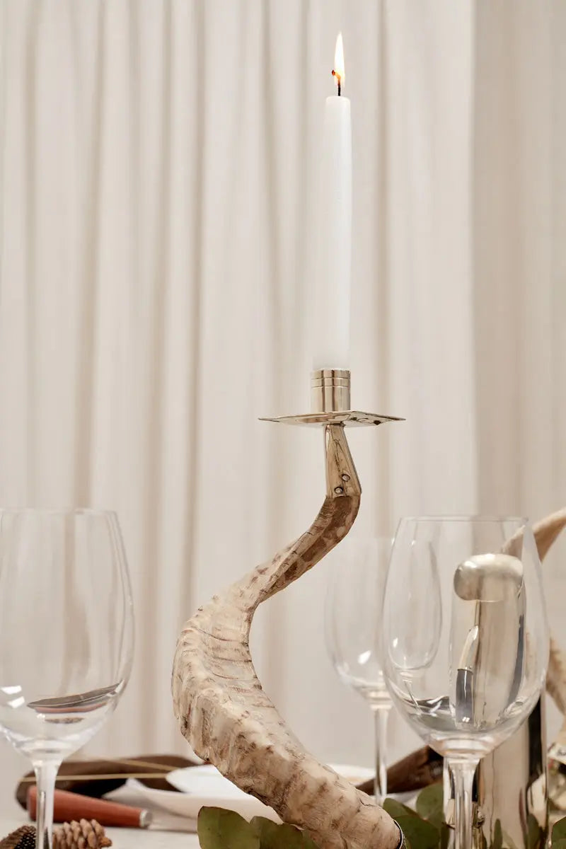 Rustic candelabra | Candle Holder | Kandelaar