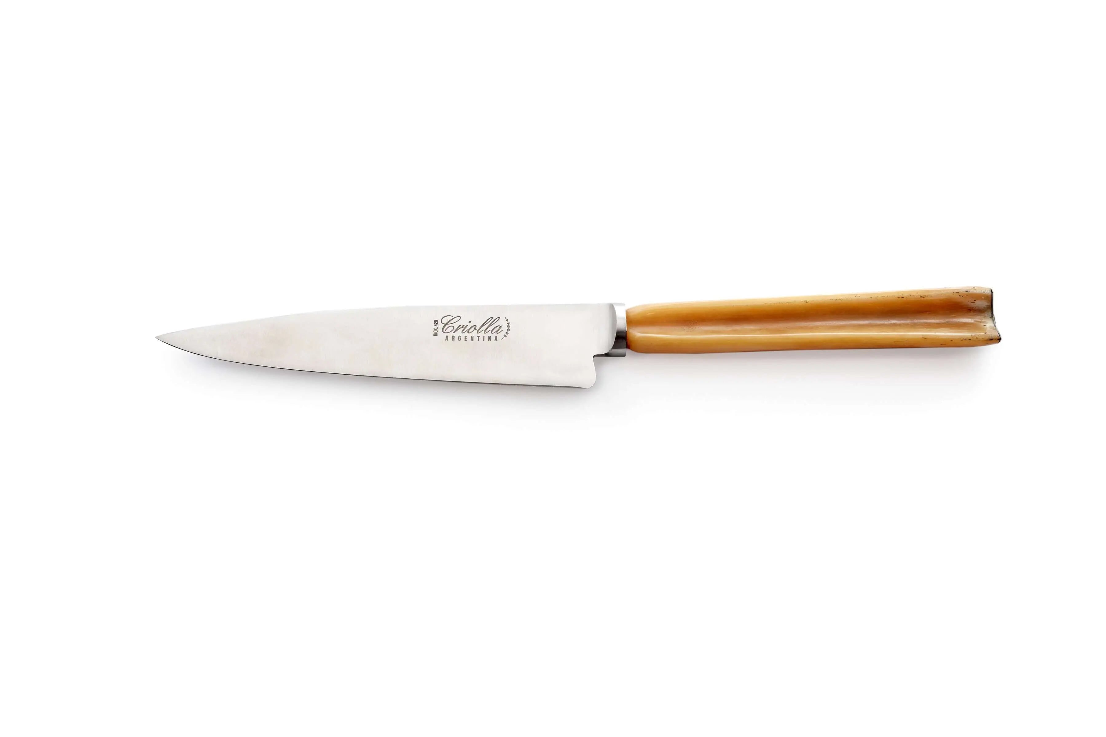 Stainless Steel Sharp blade knife set by nandu bone handles