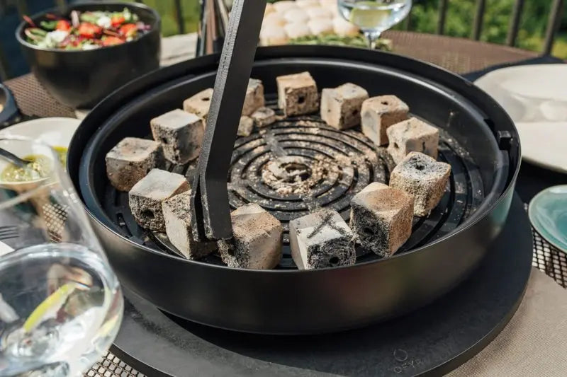 The Stylish OFYR Grill Table heat up quickly 