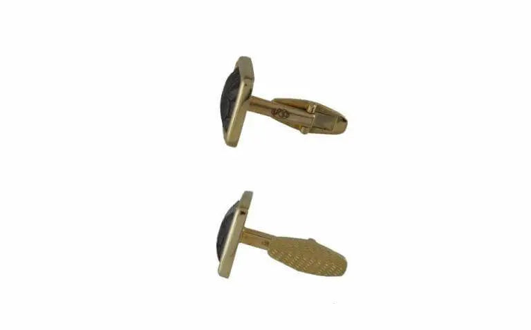 Cufflinks Croco Yellow solid gold 18kt