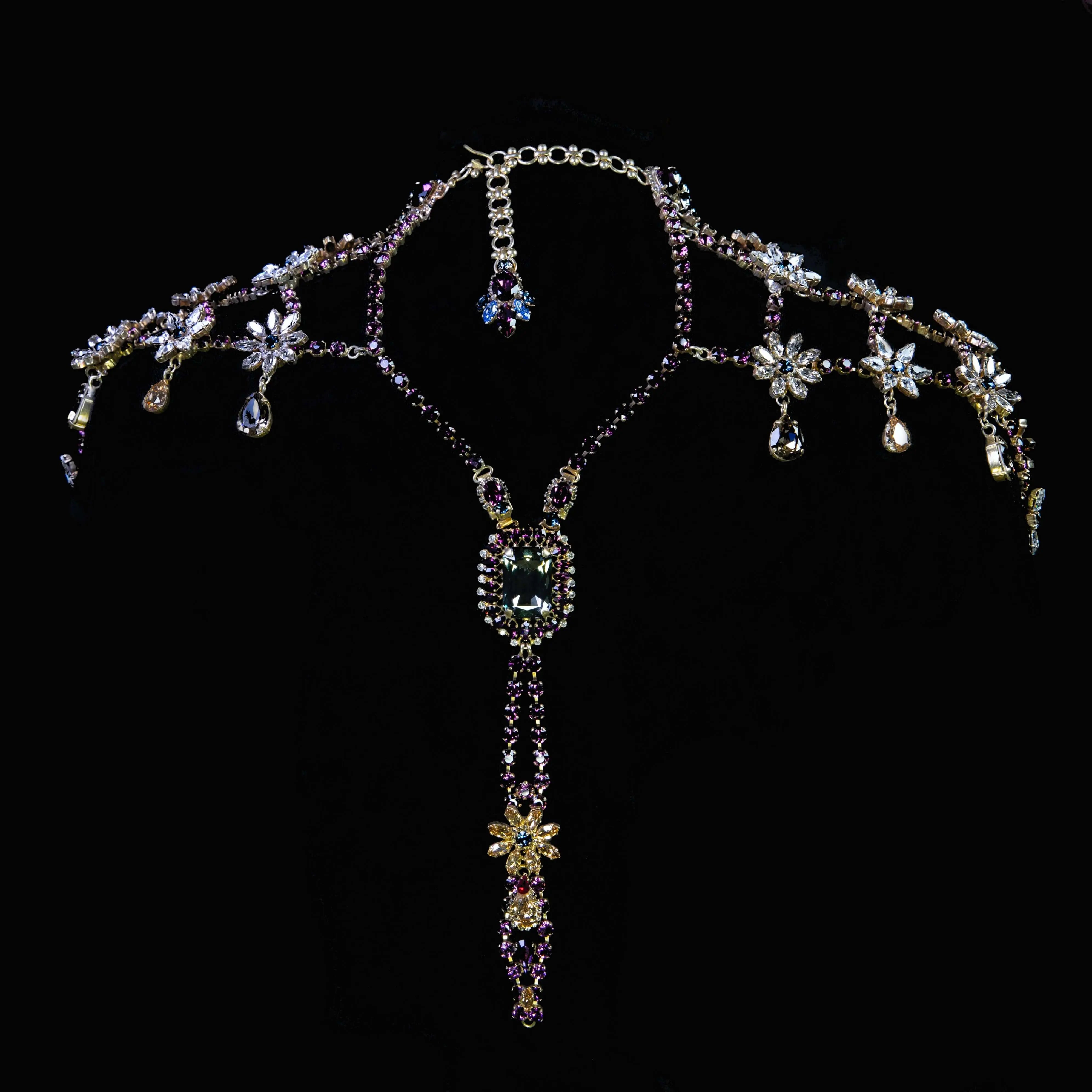 Swarovski Crystals Necklace set by Kraton Collection