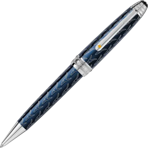 Montblanc Midsize Ballpoint Pen by Meisterstuck Le Petit prince & Fox Solitaire