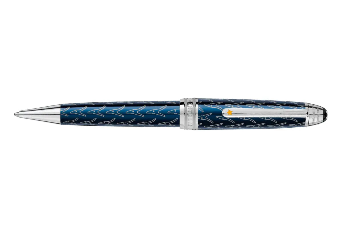 Montblanc Midsize Ballpoint Pen by Meisterstuck Le Petit prince & Fox Solitaire 