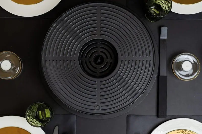 The Stylish OFYR Grill Table heat up quickly 