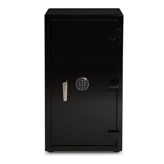 Black Wolf luxury safe with digital keypad; ideal for jewelry and valuable documents