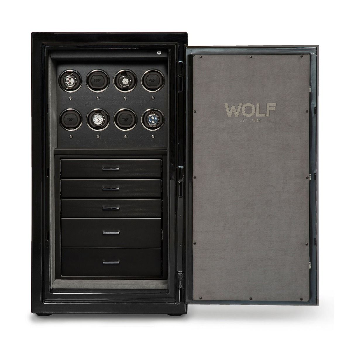 ATLAS 8 PIECE WINDER SAFE ONYX - WOLF - Wonders of Luxury