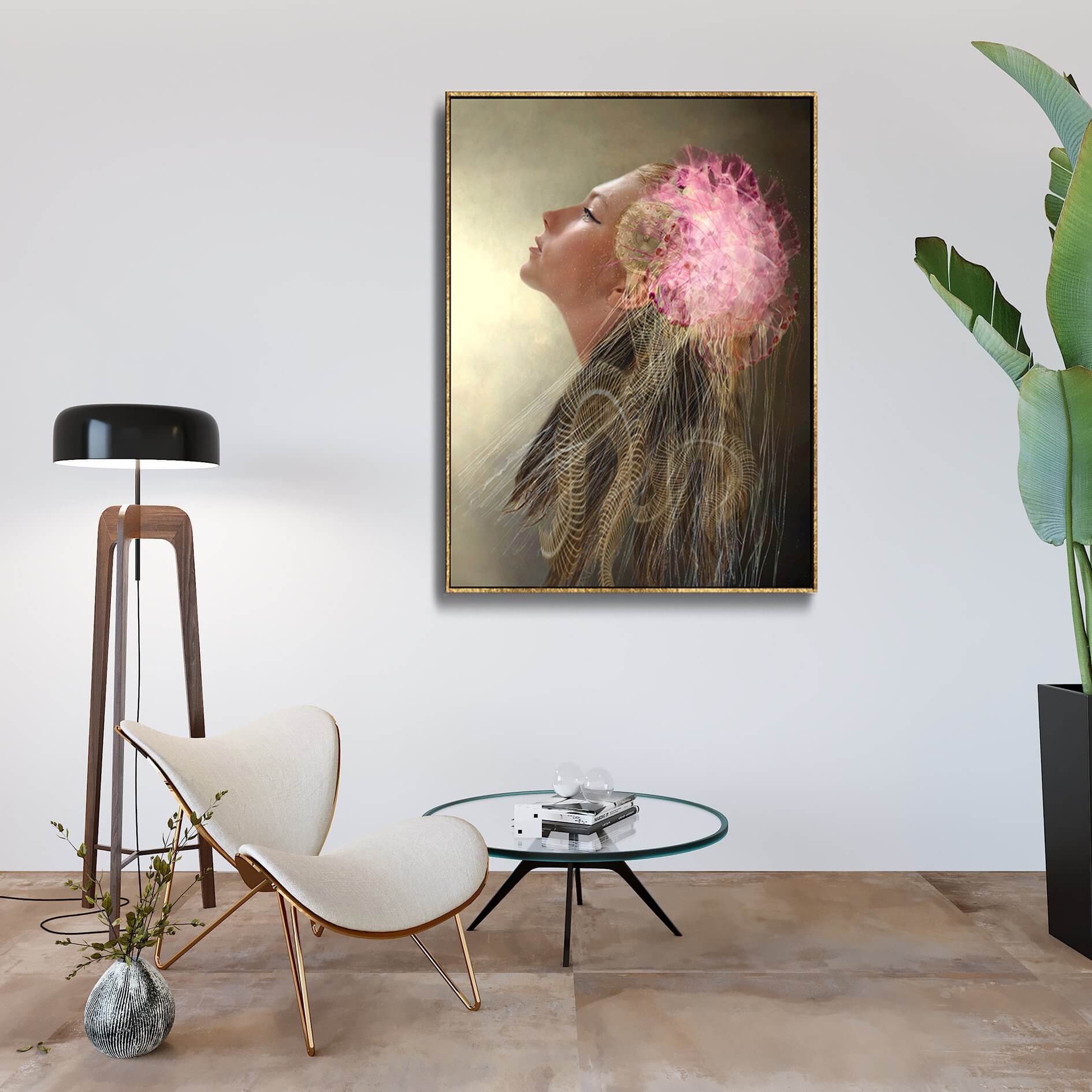 Little Amazone Wall Print Art by Goddesses Series