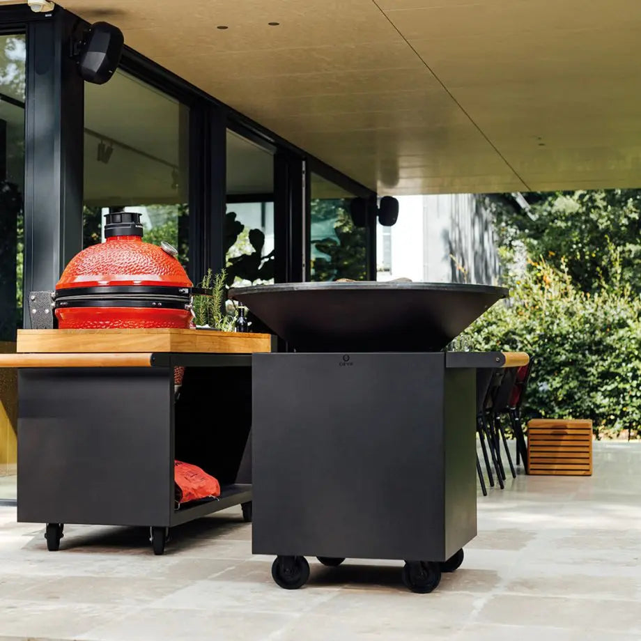 OFYR Barbecue Grill Black classic cooking unit by wonders of Luxury